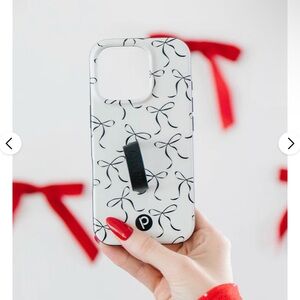 Black Bow I Phone 16 Pro Max Loopy